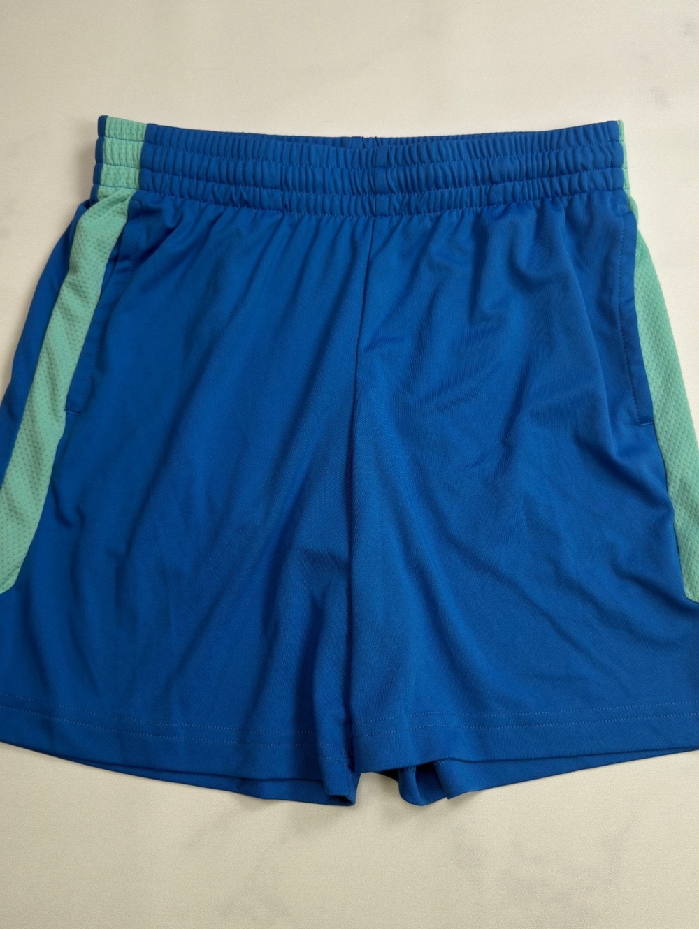 Tek Gear Athletic Shorts Blue - Boys M Husky
